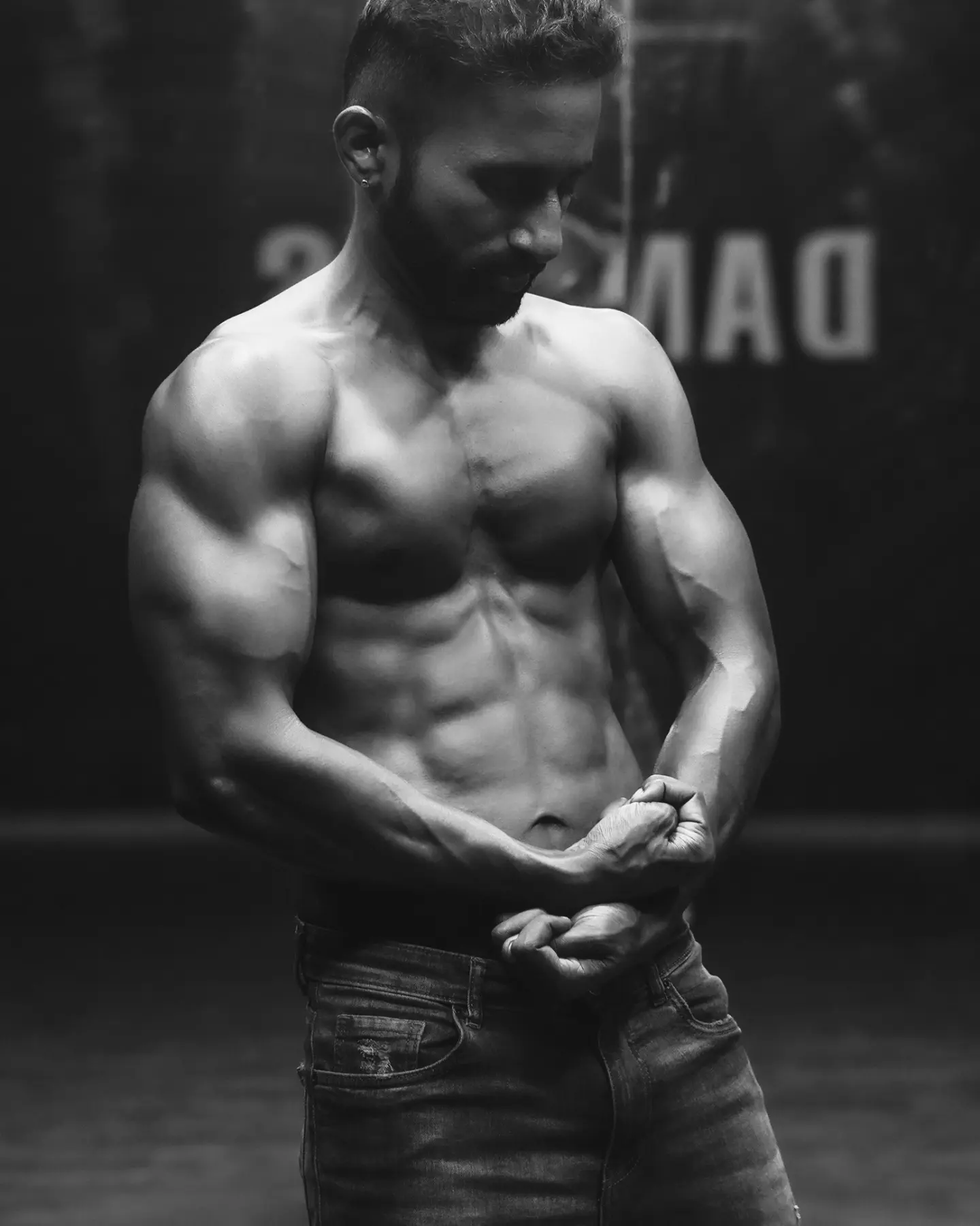 Fitness transformation showcase